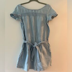 Loft denim romper